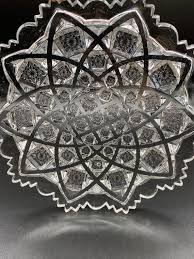 Starburst Sparkle Dish – Vintage Pressed Glass With ...