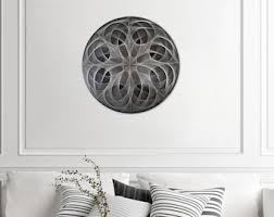 Geometric String Art Mandala: Silver Optical Illusion ...