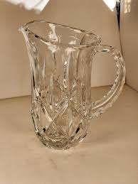 Gorham Crystal Pitcher - Etsy