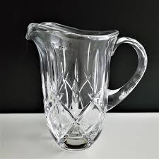 New Gorham Lady Anne 8" Pitcher Full Lead Crystal FREE ...