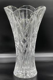 Crystal DePlomb ~ Cristal DePomo Lead Flared Scalloped 8-3/4 ...