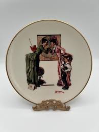 Norman Rockwell Collector Plate: Back to School, 1978 ...