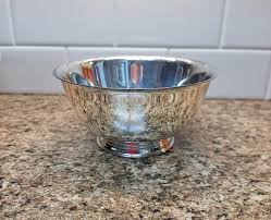 VINTAGE PAUL REVERE Bowl by Oneida Silversmith 6" Footed Serving Bowl 1970s $62.78 - PicClick CA