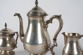 Lot - INTERNATIONAL SILVER CO. STERLING COFFEE SERVICE
