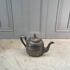 Antique Silver Plated Teapot With Engraved Decoration - Etsy