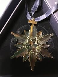 2006 Swarovski Crystal Snowflake Christmas Ornament 3 inch ...