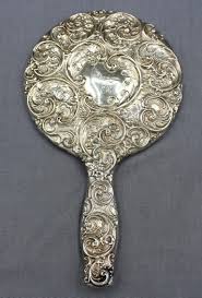 Late 19th Century Silver Repousse Dresser Set at 1stDibs