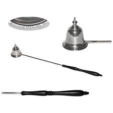 Sterling Silver Gorham Candle Snuffer with Black Bakelite ...
