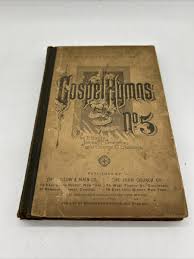 Vintage 1890 Gospel Hymns No:5 By Ira Sankey | eBay