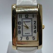GOSSIP GSP231B Genuine Leather Quartz Analog Women's Watch Battery for sale online | eBay