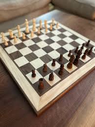 Chess Board — Mercer & Sons Woodcrafts