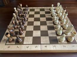 Wooden Chess Pieces, Wooden Chess Set, Chess Set Wood ...