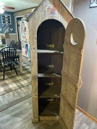 Out House Cabinet With Little Man for Sale in Cottage Hills ...