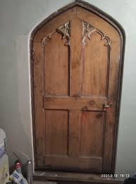 This door was brought from Ireland to Latvia in a van some ...