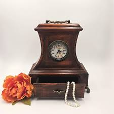 Battery Mantel Clock - Etsy