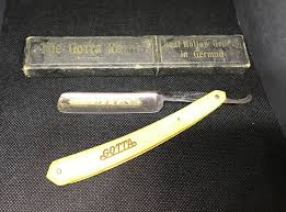 Vintage 1930s Gotta 120 Straight Cutthroat Razor in Original ...