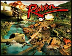 Gottlieb RAVEN Pinball Machine Translite Awesome ARTWORK ...