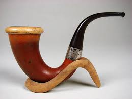 Antique Orlik 1921 Gourd Calabash Estate Pipe