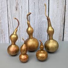 Gold Leaf Gourds - Etsy