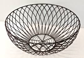 Metal Wire Fruit Bowl Basket Holder Kitchen Countertop ...