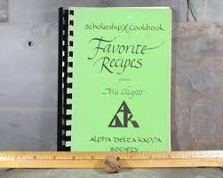 ALPHA DELTA KAPPA - Mu Chapter Favorite Recipes Scholarship ...