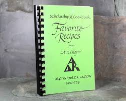 ALPHA DELTA KAPPA - Mu Chapter Favorite Recipes Scholarship ...