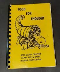 Cookbook Food for Thought Beta Alpha Chapter Delta Kappa ...