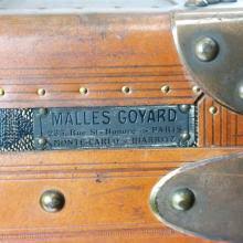 Sold at Auction: Vintage Goyard "Cabine" Steamer Trunk
