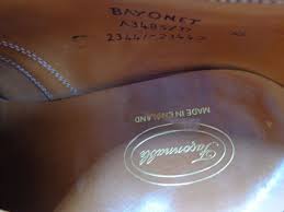 FACONNABLE BAYONET PEBBLE GRAIN LEATHER BROGUE WINGTIP OXFORDS 10D MADE IN UK | eBay