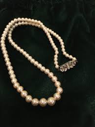Vintage Rosita Simulated Pearl Choaker Necklace | eBay