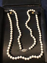 Cultured Pearl Necklace 29.5 Inches Excellent Condition, | eBay