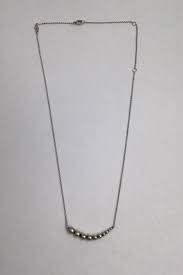 Georg Jensen Sterling Silver Necklace Moonlight Grapes