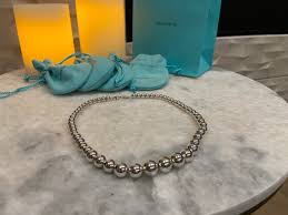 Tiffany & Co HardWear Ball Bead Bracelet & Necklace Sterling ...