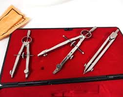 Vintage 1980s Dietzgen Star 1288-3K Drafting Tool 3-piece ...