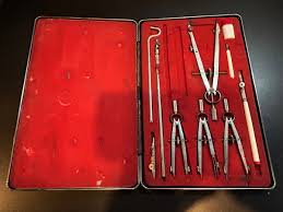 Vintage POST Mechanical Drafting Drawing Set See Description ...