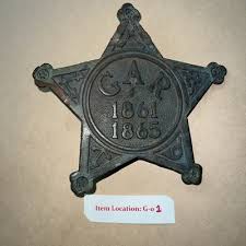 Civil War 1861-1865 Gar Brass Star Military Grave Marker | eBay