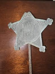Antique G.A.R. Memorial Marker | eBay