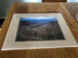 New Matted Grand Canyon Print Summer Storm Approaching North ...