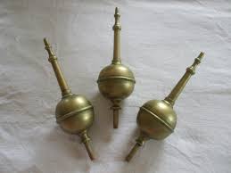 3 Wooden Gilded Gold Longcase Clock Finials | eBay