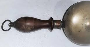 19th C Handheld Muffin Bell Town Crier Alarm Bell | Chairish
