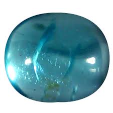 1.16 ct Oval Cabochon Shape (7 x 6 mm) Brazilian Paraiba ...