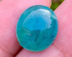 Grandidierite Cabochon: Rare Bluish-green Gemstone From ...
