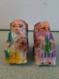 VINTAGE ROCKING GRANDPA AND GRANDMA SALT & PEPPER SHAKER | eBay