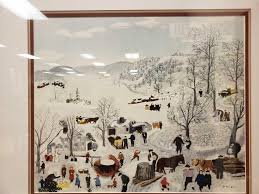 Sold at Auction: Anna Mary Moses, Sugaring Off By Grandma ...