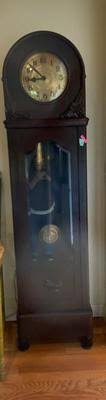 Antique Walnut Grandfather Clock | EstateSales.org