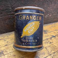 Buy 1920s Tins Velvet + Granger Smoking Tobacco Round Top Dome Cans Canister Liggett Myers Vintage Art Deco Advertising Graphics Ads Online in India - Etsy