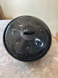 Blue & White Speckled Enamel Roasting Pan - Etsy Canada