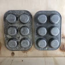 Vintage Aluminum Made In The USA Cupcake Baking Molds | eBay