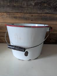 Enamel Pail - Etsy