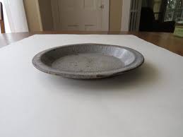 Antique Gray Graniteware Pie Tin Vintage Enamelware Granite Ware Shabby Country Kitchen Decor - Etsy